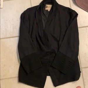 Black Anthropologie blazer